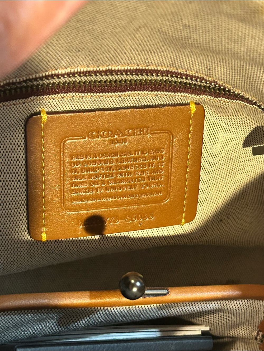 Coach Rogue Dusty Rose Quilted Leather Satchel with Stud Detail - Picture 14 of 14